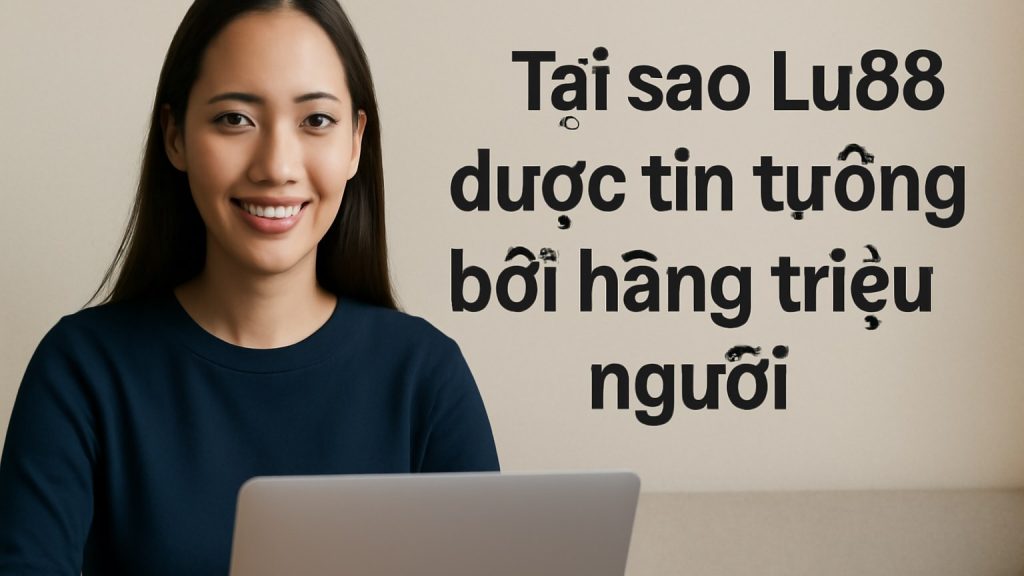 Tại sao Lu88 được tin tưởng bởi hàng triệu người Minh họa: Tại sao Lu88 được tin tưởng bởi hàng triệu người