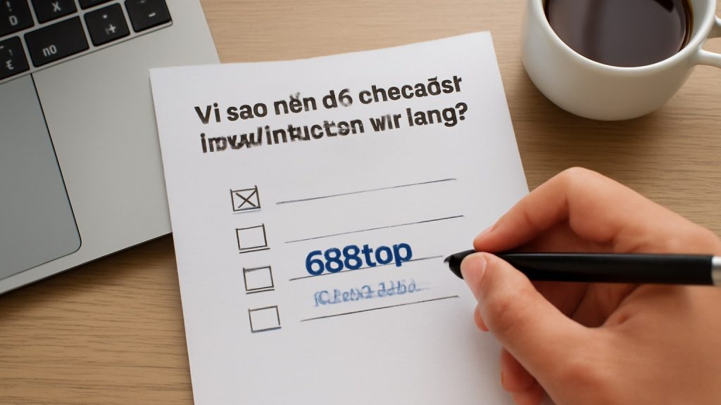 Minh họa: Vì sao nên có checklist trước khi chọn nền tảng?